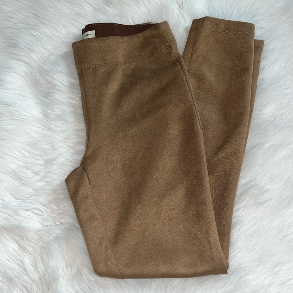 Max studio suede leggings S